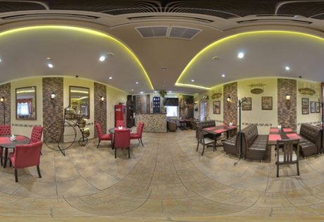 Создание виртуального тура для кафе «Каприз»